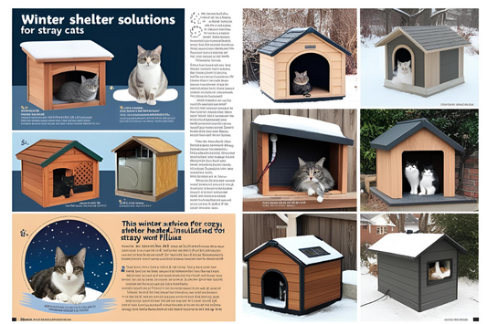 Winter Shelter Solutions for Stray Cats: Best Heated & Insulated Houses to Keep Them Safe